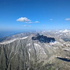 Verortung via Georeferenzierung der Kamera: Aufgenommen in der Nähe von Gemeinde Krimml, Österreich in 3400 Meter